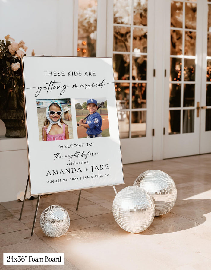 Foam Board vs. Poster Paper: Which Is Best for a Wedding Sign?