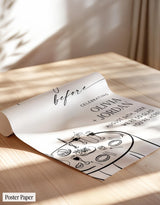 The Night Before Welcome Sign | Rehearsal Dinner Wedding M9