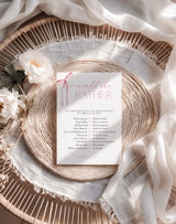 Would She Rather Game Bridal Shower Game | Pink Bow