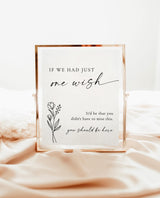 In Loving Memory Sign | 8x10" Wedding Memorial Until