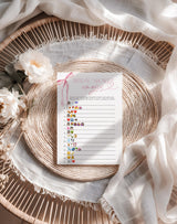 Bridal Emoji Game Bridal Shower Game | Pink Bow