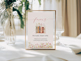 Favors Sign 8x10 | Red Bow Baby Shower