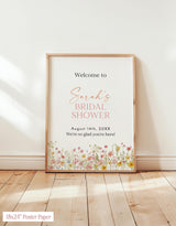 Wildflower Bridal Shower Welcome Sign | Love In Bloom Floral Design