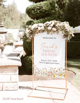 Wildflower Bridal Shower Welcome Sign | Love In Bloom Floral Design