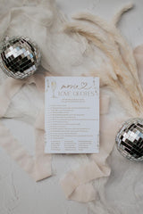 Movie Love Quotes Bridal Shower Game | Pearls and Prosecco
