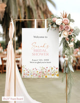 Wildflower Bridal Shower Welcome Sign | Love In Bloom Floral Design
