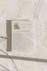 What Did the Groom Say Game | Wildflower Books Bridal Shower