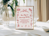 How Big is Mommy's Belly Game Sign Baby Shower Sign | Pizza Baby Shower | Special Delivery