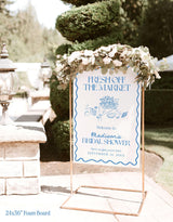 Fresh Off the Market Bridal Shower Welcome Sign | Farmer's Market Theme Party