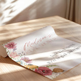 Boho Bridal Shower Welcome Sign | Pampas Grass Floral Theme