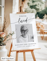 Funeral Memorial Sign | Celebration Of Life Loving Memory
