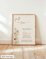 Wildflower Bridal Shower Welcome Sign | Boho Love Welcome Sign