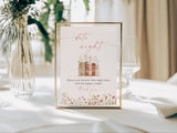 Date Night Ideas Sign 8x10 | Wildflower Books Bridal Shower
