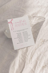 Would She Rather Game Bridal Shower Game | Pink Bow