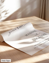We're So Glad You're Here | Minimalist Modern Wedding Welcome Sign