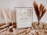Favors Bridal Shower Sign | Fresh Off the Market Please Take H4