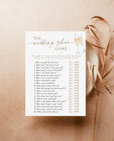 The Wedding Shoe Game | Couple Boho Bridal Shower