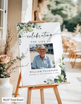 Funeral Memorial Sign | Celebration of Life | In Loving Memory