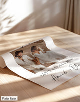 Engagement Party Welcome Sign | Minimalist We're Engaged Modern M9