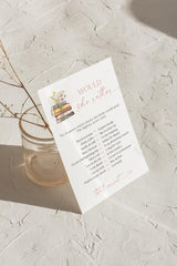 Would She Rather Bridal Shower Game | Wildflower Books Activity