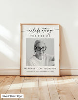 Funeral Memorial Sign | Celebrating The Life Of