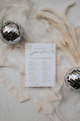 Whats on Your Phone Bridal Shower Game | Pearls and Prosecco