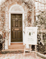 Boy Clothesline Baby Shower Welcome Sign | Boho Theme