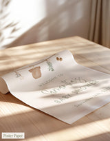 Baby Clothesline Shower Welcome Sign | Boho Gender Neutral