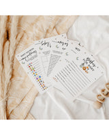 Halloween Baby Shower Games, Pumpkin Baby Shower Game Bundle, Gender Neutral, A Little Boo Games, Spooky Baby Shower Game Templates, H9