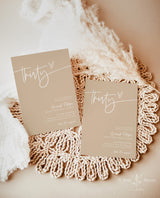 Boho Birthday Party Invite, Neutral Tones Birthday Invite, Editable Modern Birthday Invite, 30th Adult Birthday Editable Template, BM1