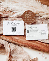 Minimalist Wedding Invitation Template, Modern Wedding Invite, Boho Wedding Invitation, Photo Wedding Invitation, Editable Template M9