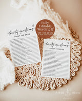 20 Questions About the Bride, Modern Bridal Trivia Shower Game, Minimalist Bridal Shower Game, Bridal Shower Game, Editable Template, M5