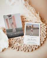 Graduation Party Invitation Template, Minimalist Graduation Announcement, Modern Graduation Party Invite, Photo Graduation Invite, M9