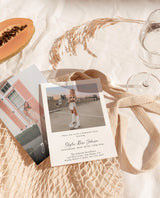 Graduation Party Invitation Template, Minimalist Graduation Announcement, Modern Graduation Party Invite, Photo Graduation Invite, M9