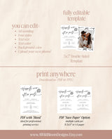 Miniamlist Wedding Announcement | Photo Elopement Announcement | Happily Ever After Party Invite | Funky Disco Ball | Reception Invite | H1