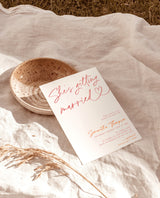 Colorful Bridal Shower Invite | Minimalist Bridal Shower Invite | Pink Bridal Shower | Elegant Bridal Shower Invite | Editable Template | M0