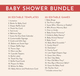 Berry Sweet Baby Shower Bundle | Strawberry Baby Shower | Baby Shower Bundle | Girl Baby Shower | Summer Baby Shower | Editable Template, B7