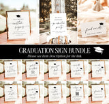 Cards and Gifts Graduation Sign | Graduation Cards & Gifts Party Sign }Modern Minimalist Graduation Table Sign | Graduation Party Decor | M9