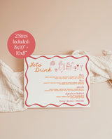 Wedding Bar Sign, Colorful Wedding Bar Menu, Wedding Drink Sign, Modern Drink Menu Sign, Hand Drawn Wedding Bar Menu, Editable Template, H1