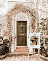 Graduation Welcome Sign, Photo Graduation Party Welcome Poster, Modern Minimalist Graduation Welcome Sign, Editable Template, M9