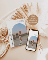 Graduation Party Invitation Template | Minimalist Graduation Announcement | Modern Graduation Party Invite | Photo Graduation Invite | M9