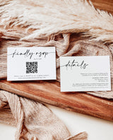 Minimalist Wedding Invitation Template, Modern Wedding Invite, Boho Wedding Invitation, Photo Wedding Invitation, Editable Template M5