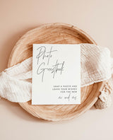 Photo Guestbook Sign | Modern Minimalist Wedding - mockup display