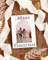 Christmas Card Template, Newspaper Christmas Card, Modern Holiday Card, The Holiday Post, Family Christmas Card, Newspaper Holiday Card, N2