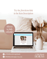 Christmas Card Template, Newspaper Christmas Card, Modern Holiday Card, The Holiday Post, Family Christmas Card, Newspaper Holiday Card, N2