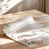 Wildflower Bachelorette Welcome Sign | Floral Botanical