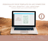 Minimal Rehearsal Dinner Editable Invitation Template | Wedding Rehearsal Invite