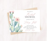 Fiesta Bridal Shower Editable Invitation Template | Southwestern Shower Invite