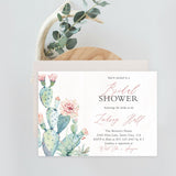 Fiesta Bridal Shower Editable Invitation Template | Southwestern Shower Invite