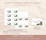 Tropical Wedding Place Cards | Escort Seating Card